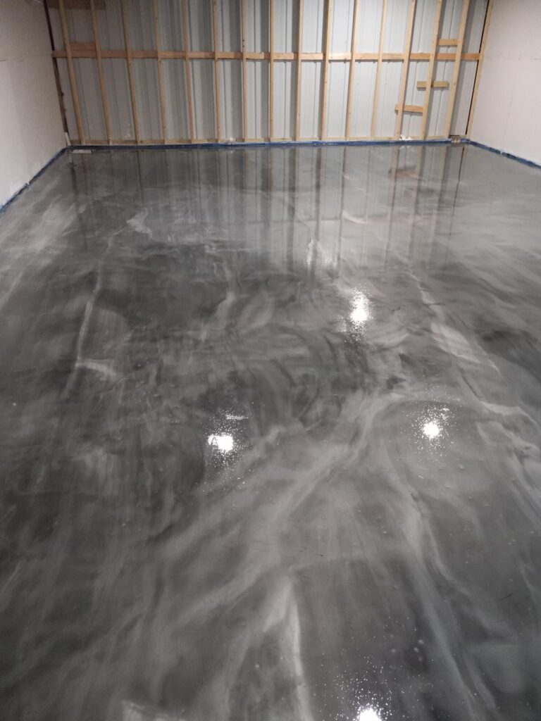 Zooks Concrete Coatings Flooring Painting Garage Epoxy Flooring Near Me Warsaw Indiana Concrete Polishing Metallic Flooring